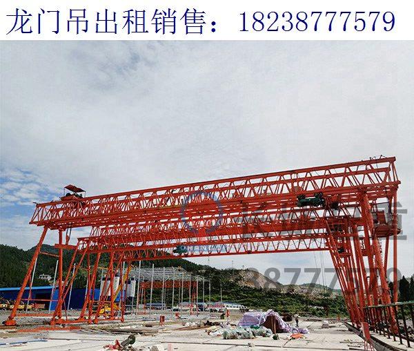 甘肃张掖龙门吊租赁公司 造船龙门吊的优势特点