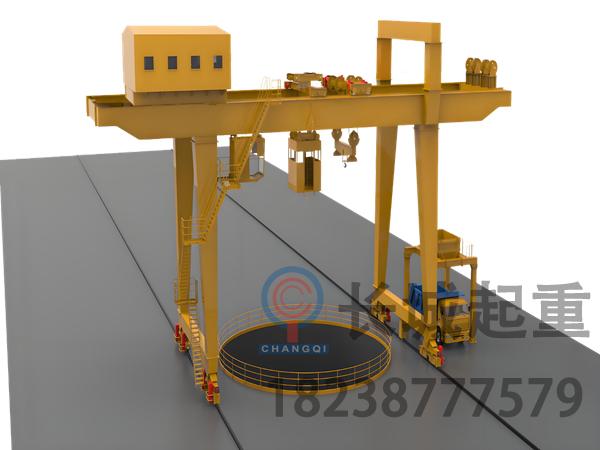 山东济宁架桥机施工现场实际工况适配设计