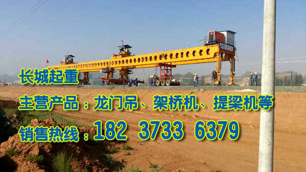 陕西咸阳架桥机公司双悬臂式架桥机