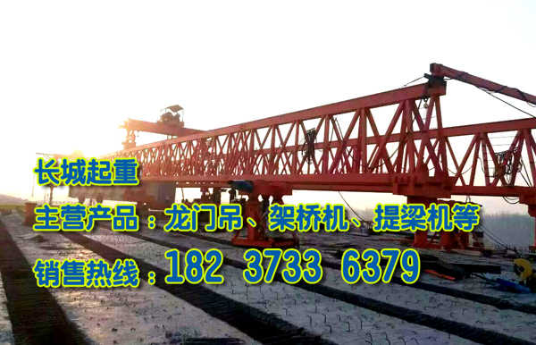 甘肃武威架桥机厂家介绍起重机的选购