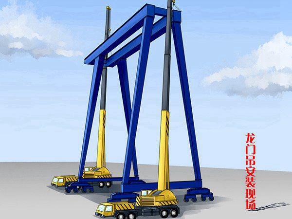 甘肃白银梁场专用龙门吊 起重设备厂家
