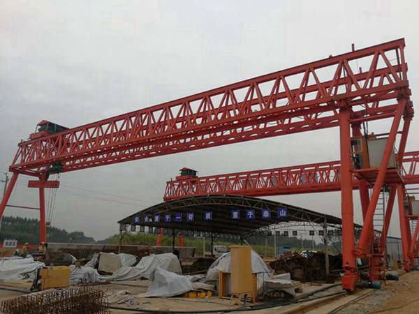 河北廊坊龙门吊厂家 200t龙门吊钢丝绳安装注意事